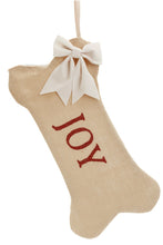 Load image into Gallery viewer, Dog Stocking - Joy or Noel
