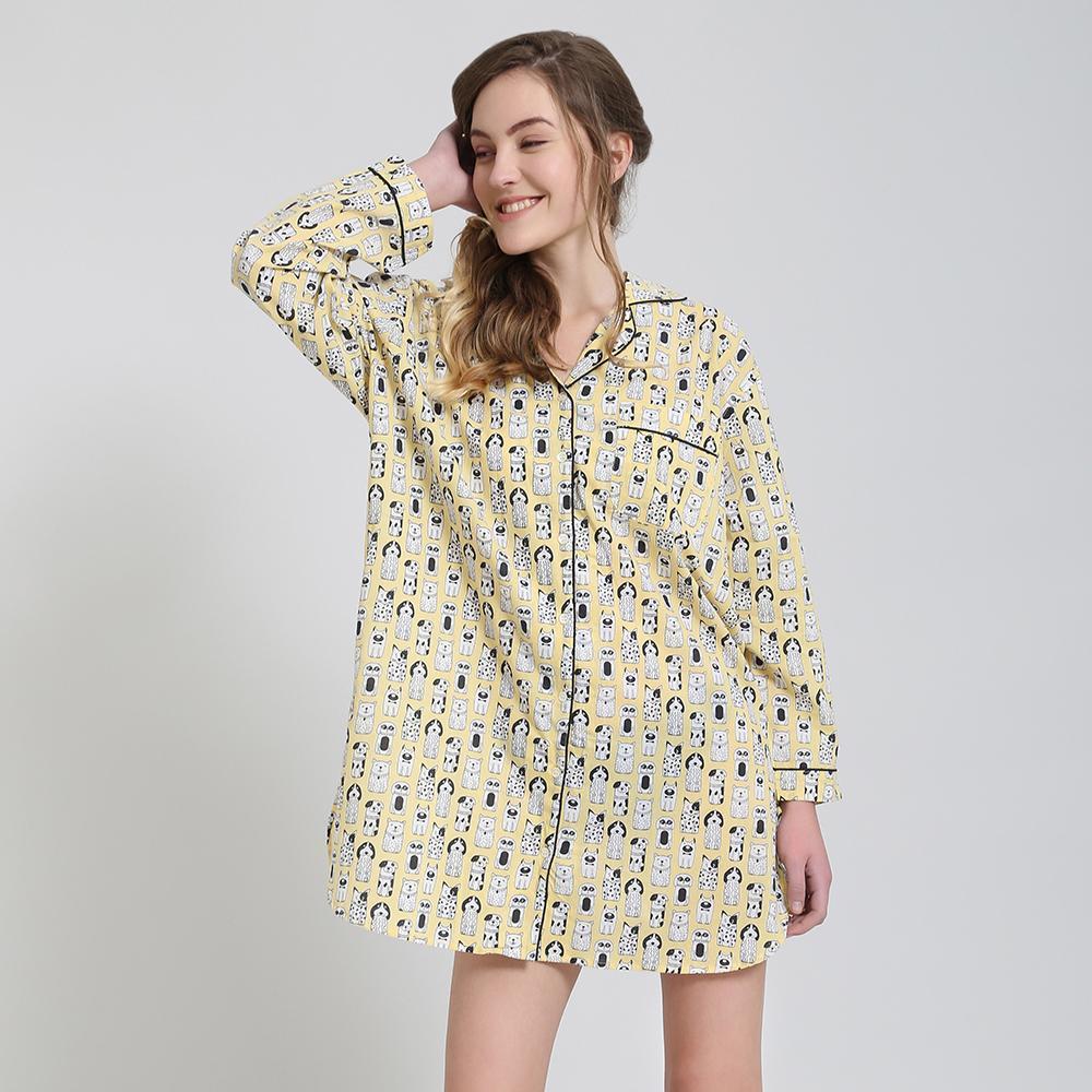 Cotton Nightshirt Pajamas