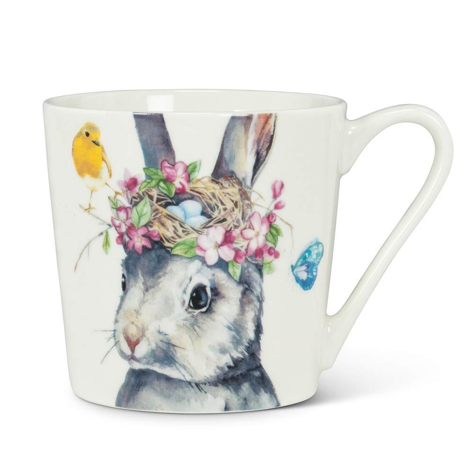 Bunny with Nest - Mug