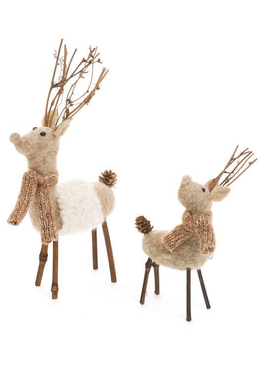 Felted Wool Deer