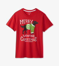 Merry Woofing Christmas Men's Tee