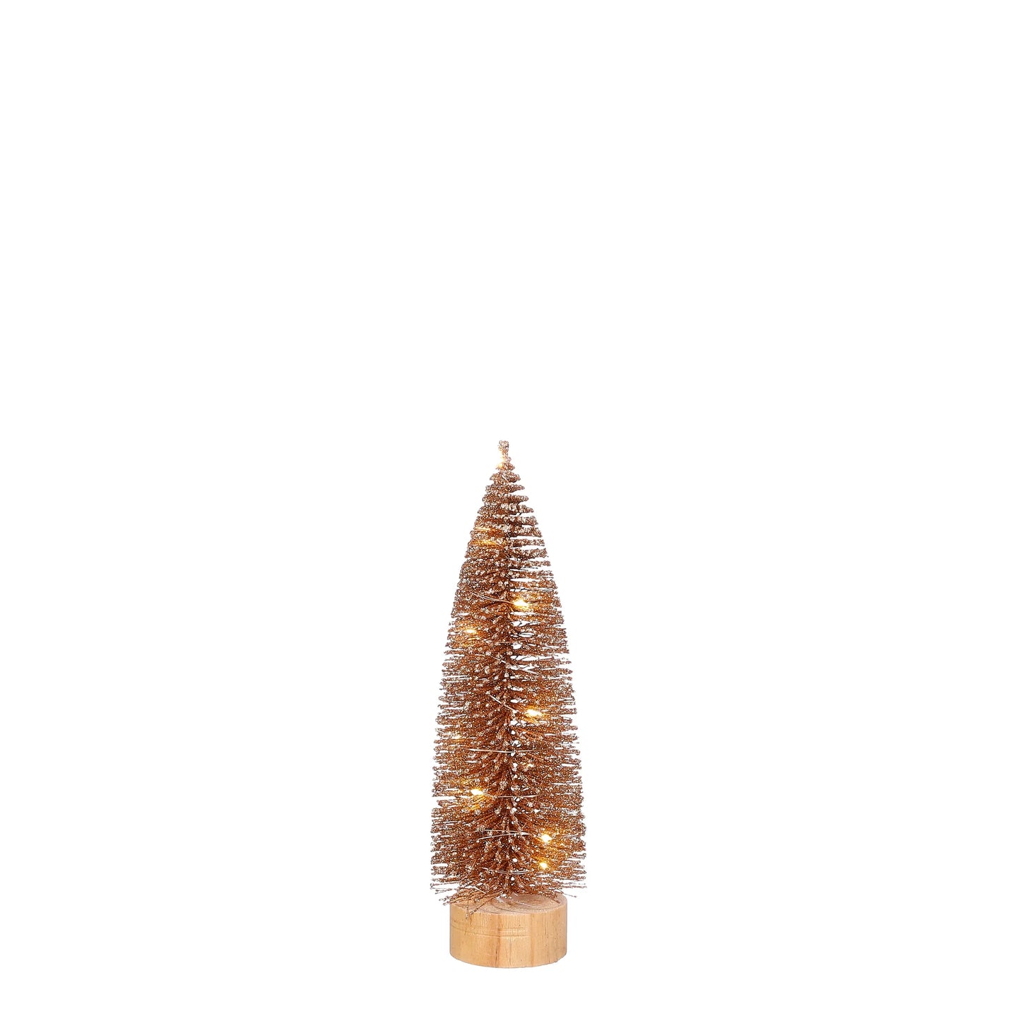 Bottlebrush LED trees