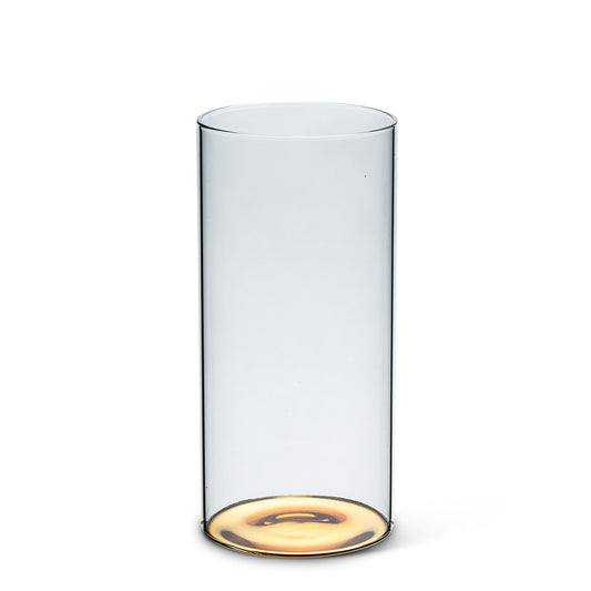 Highball Glass Gold Base