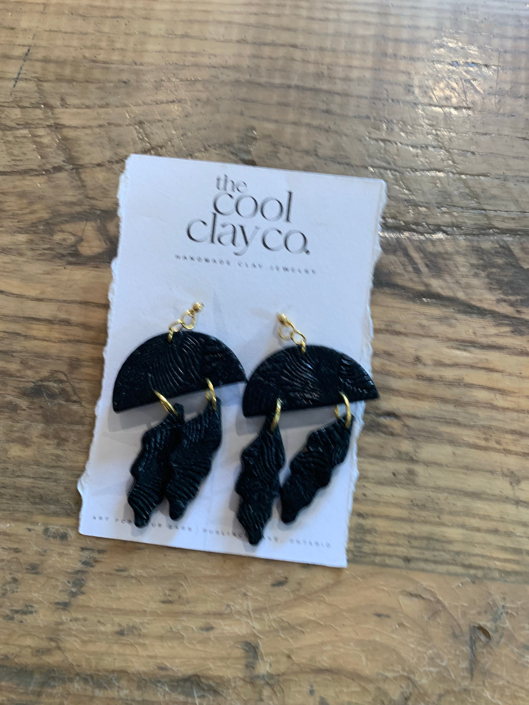 Clay Earrings Artisan Made Locally