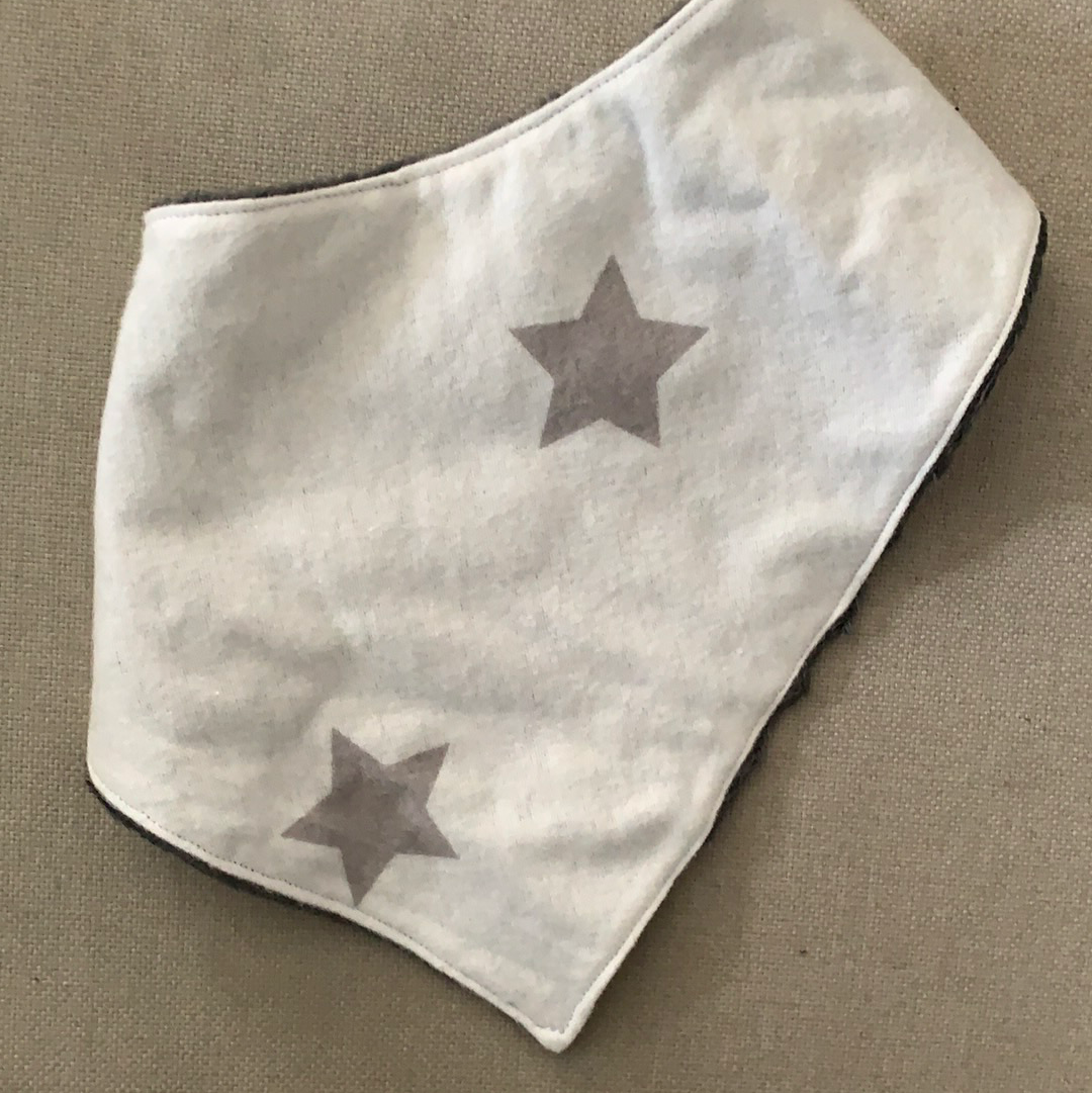 Baby scarf bibs (reversible)