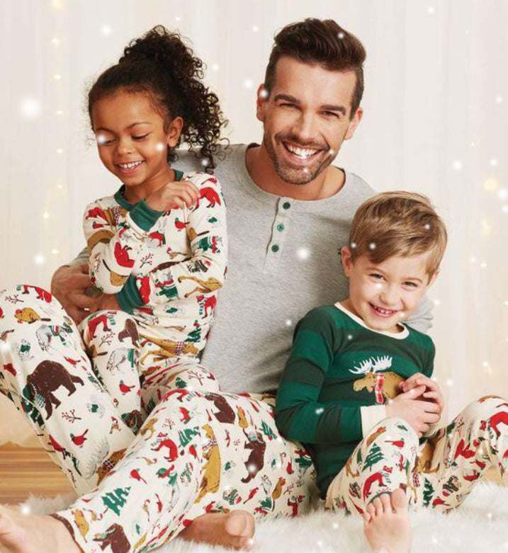 Hatley Kid’s Woodland Winter Pajama Set