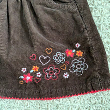 Load image into Gallery viewer, Brown Corduroy Kids Dress
