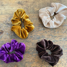 Load image into Gallery viewer, Velvet Scrunchies - Medium &amp; Large
