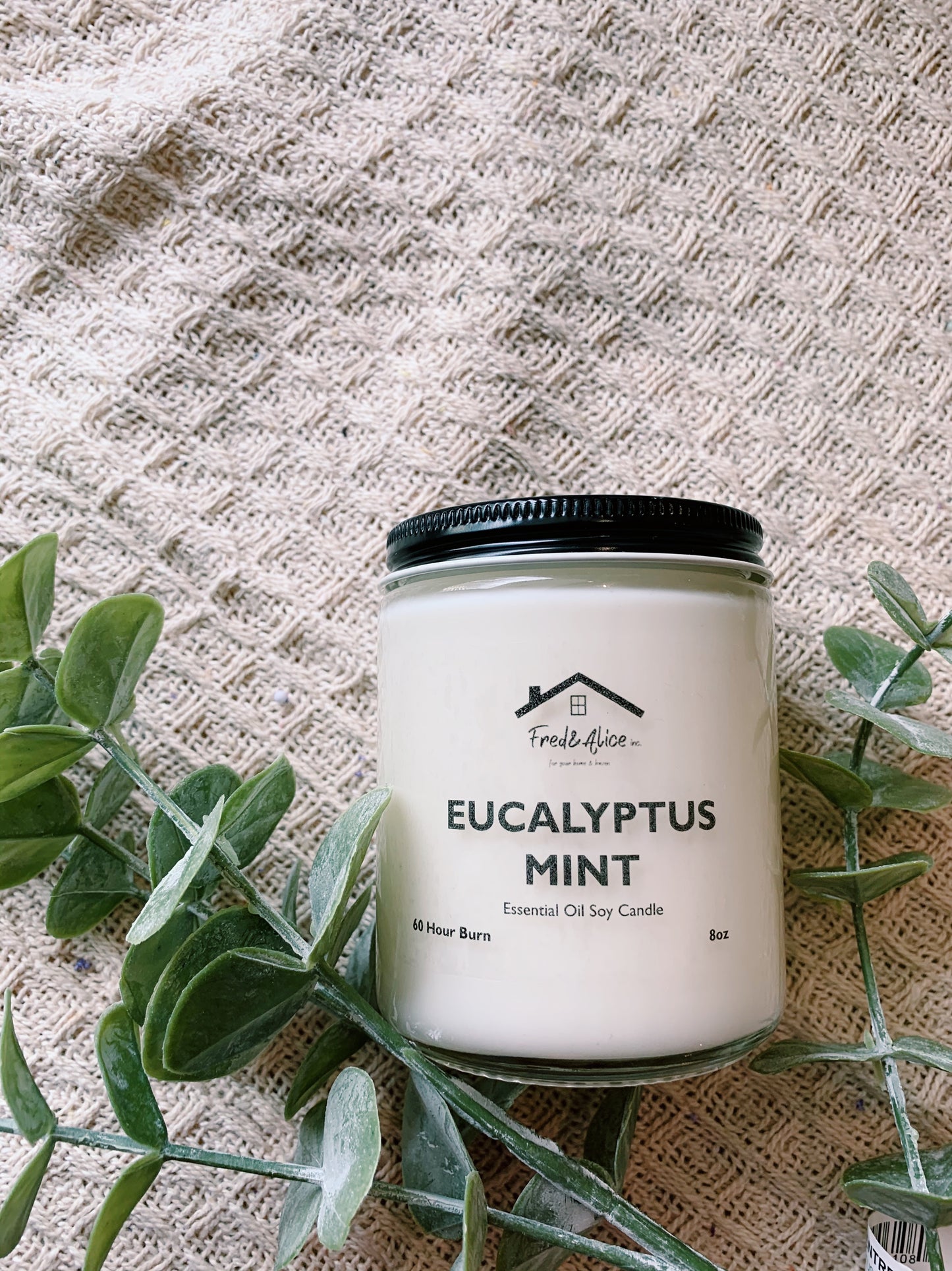 Eight Ounce Soy Candles, Jars