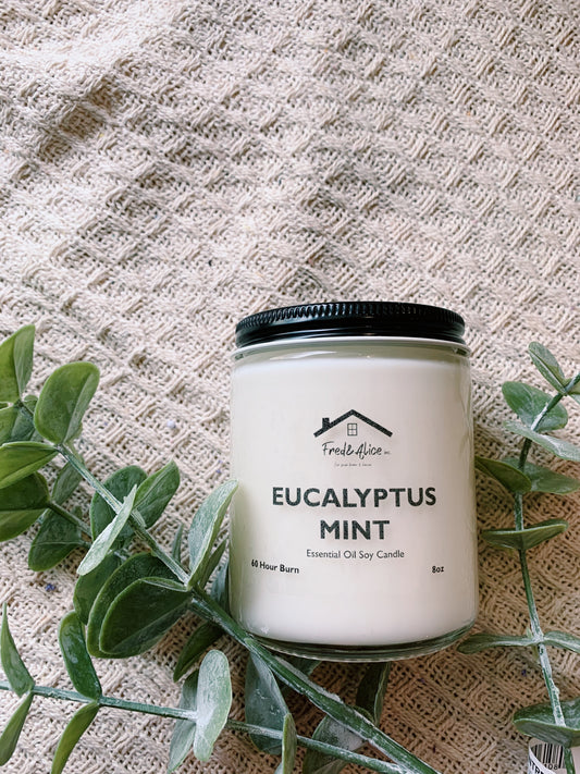 Eight Ounce Soy Candles, Jars