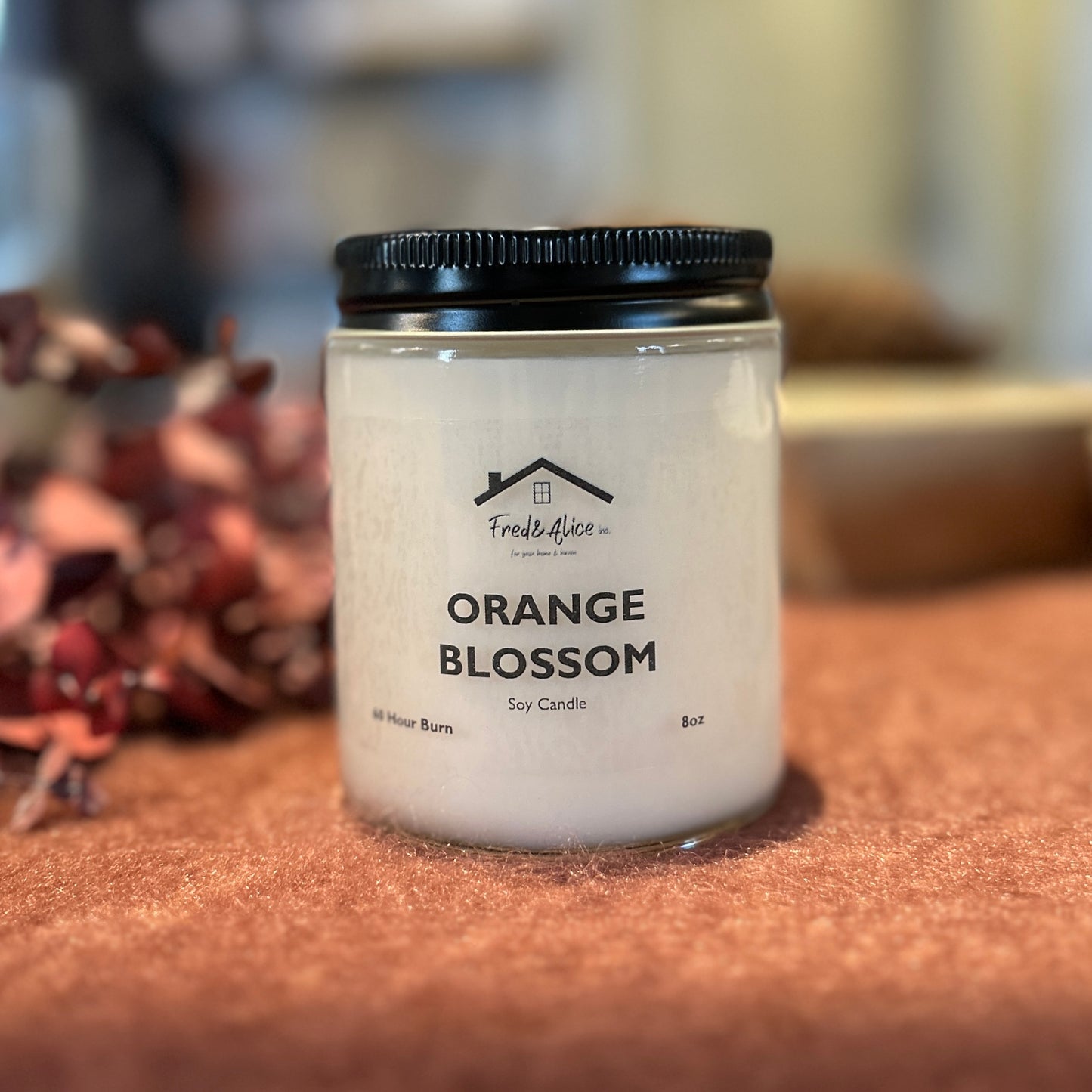 Eight Ounce Soy Candles, Jars