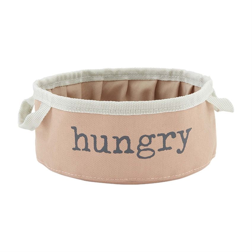Travel dog bowl set