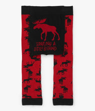 Load image into Gallery viewer, Baby Leggings Red Moose
