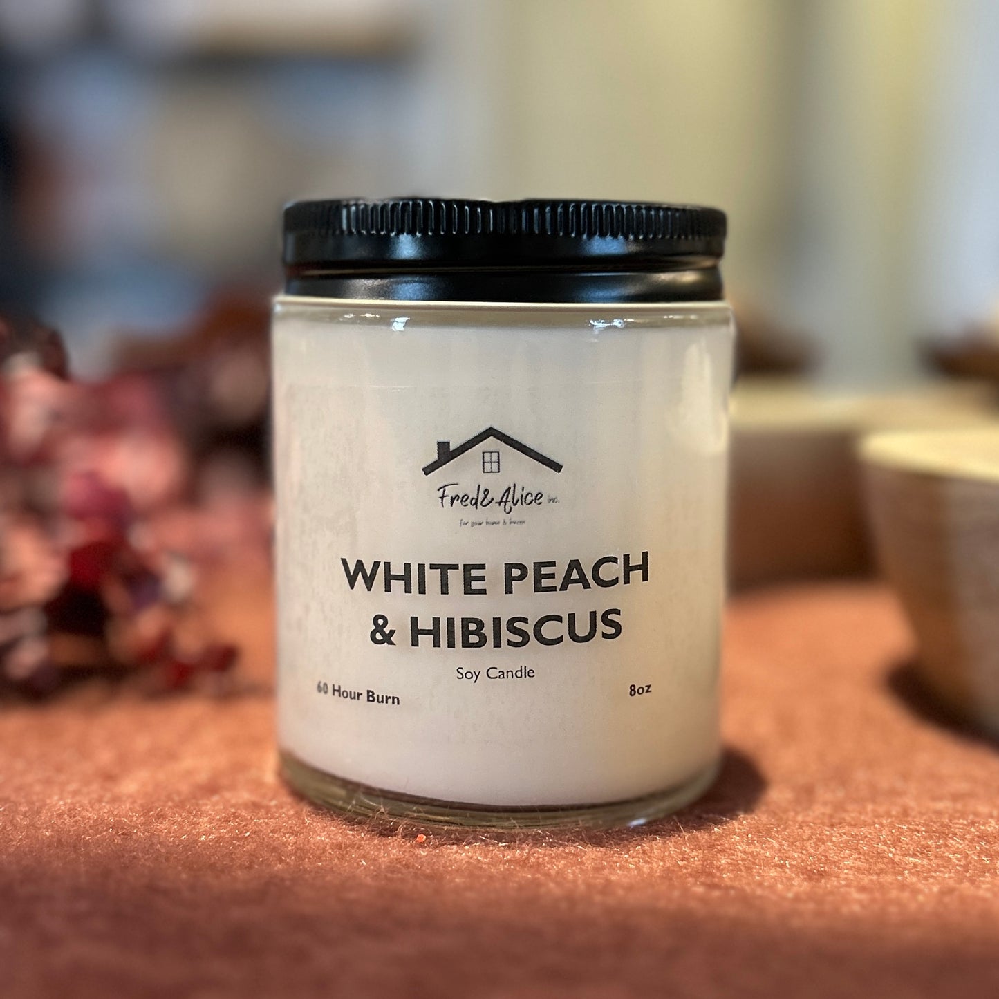 Eight Ounce Soy Candles, Jars