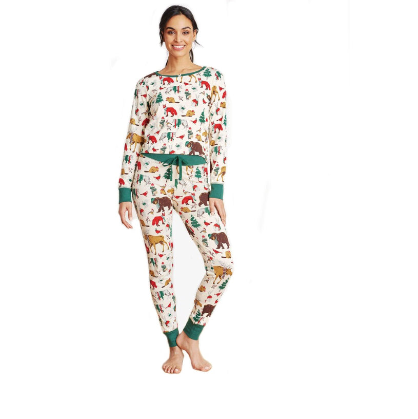 Women’s woodland winter pajama sets - Hatley