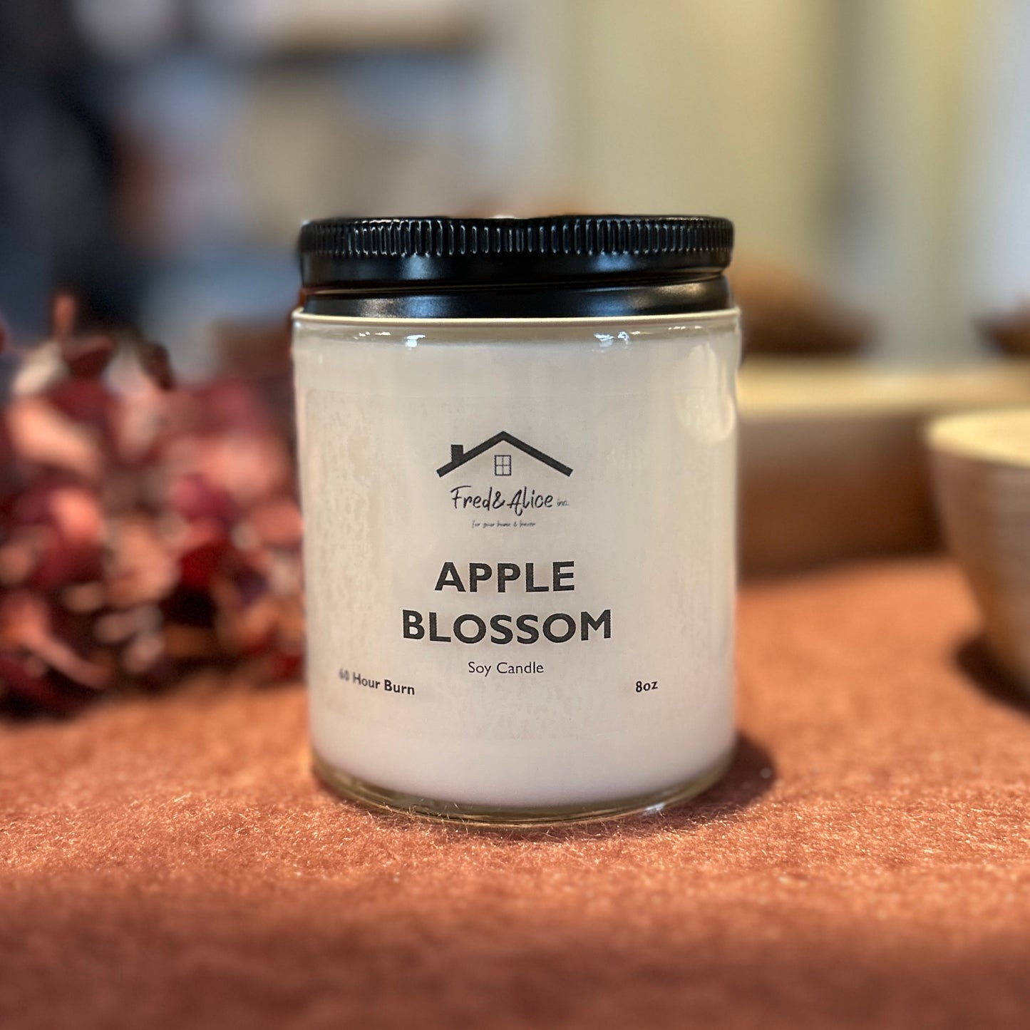 Eight Ounce Soy Candles, Jars