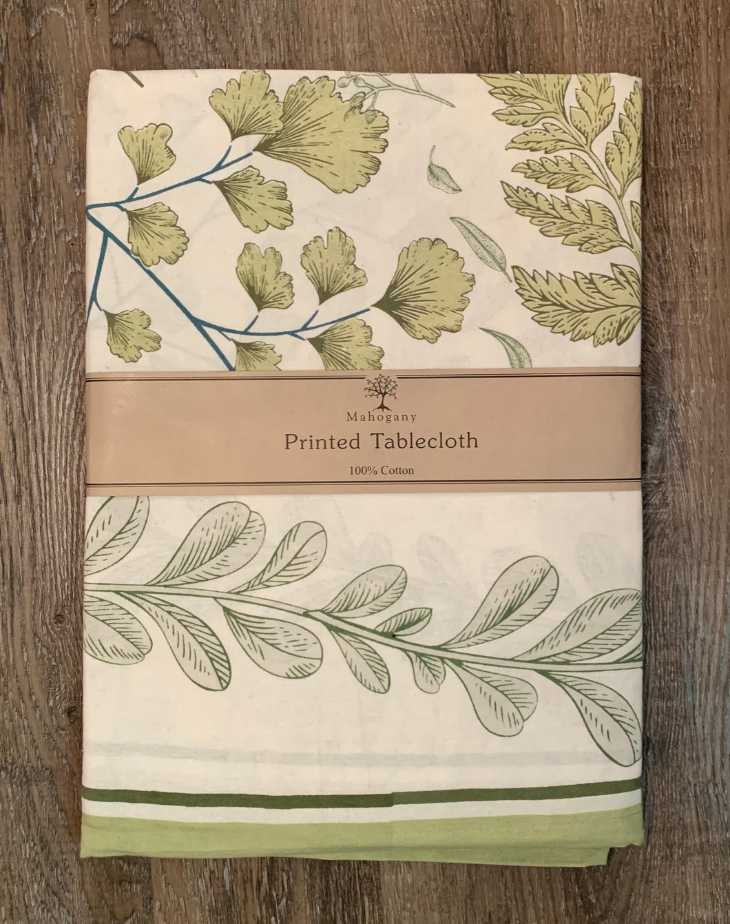 Mahogany Fern Tablecloth