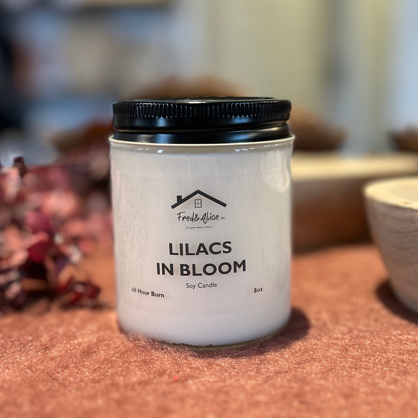 Eight Ounce Soy Candles, Jars