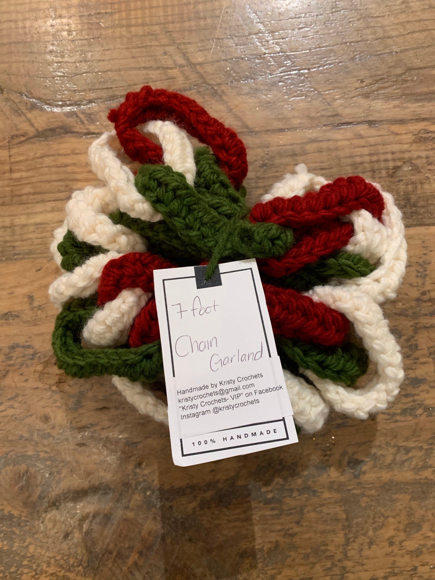 Locally Made Crochet Garland