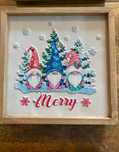 Load image into Gallery viewer, Wooden Framed Gnome Signs
