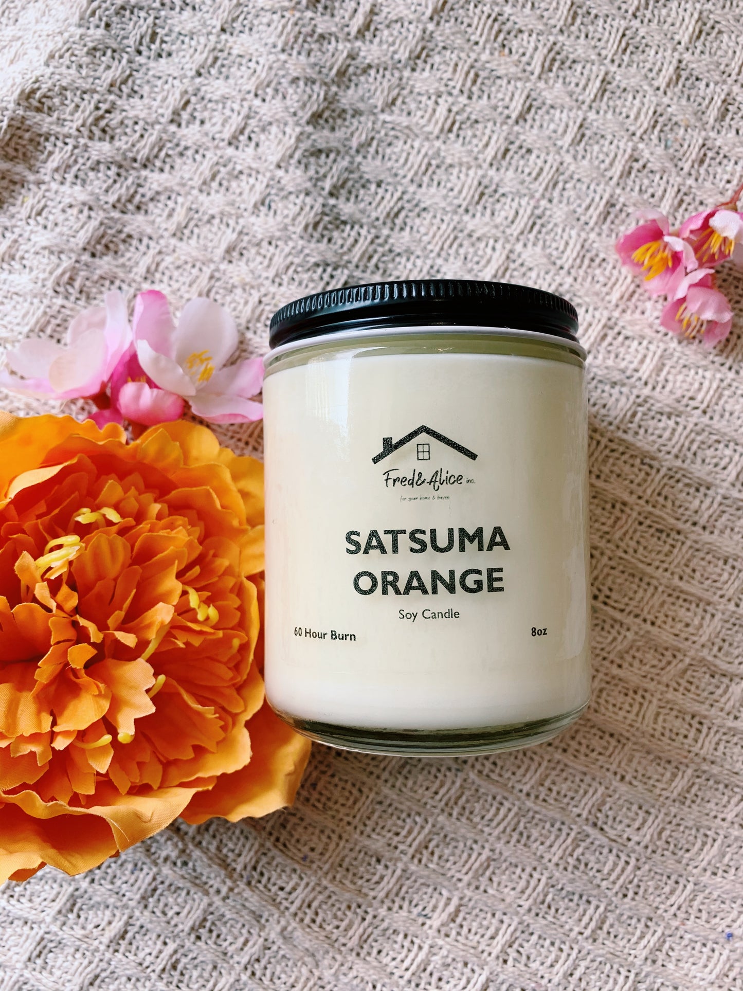 Eight Ounce Soy Candles, Jars