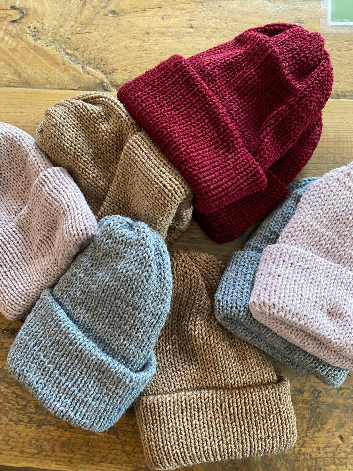 Knitted fisherman's knit hats/Toques Locally Made