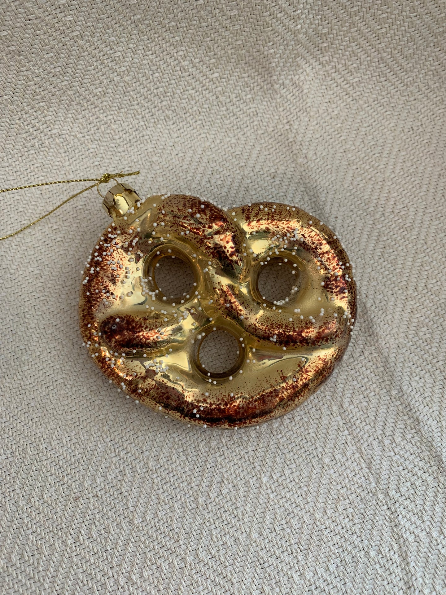 Pretzel Ornament