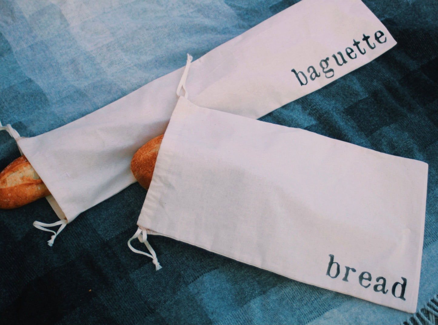 Locally Made Baguette & Bread Bags