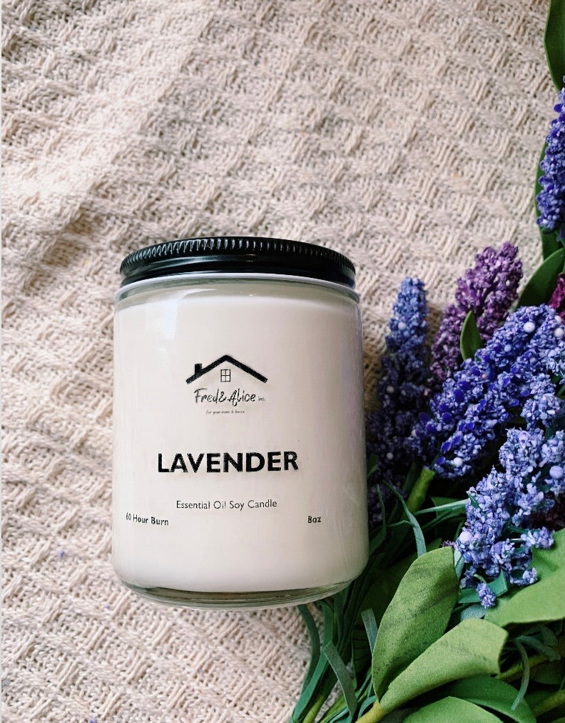Eight Ounce Soy Candles, Jars