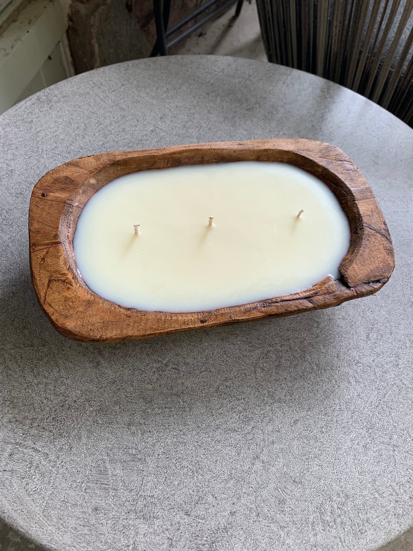 Dough bowl Oval Candle