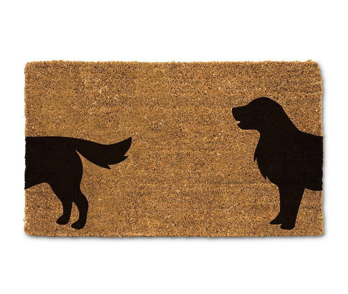 Coming & Going Dog Doormat