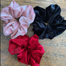 Load image into Gallery viewer, Velvet Scrunchies - Medium &amp; Large

