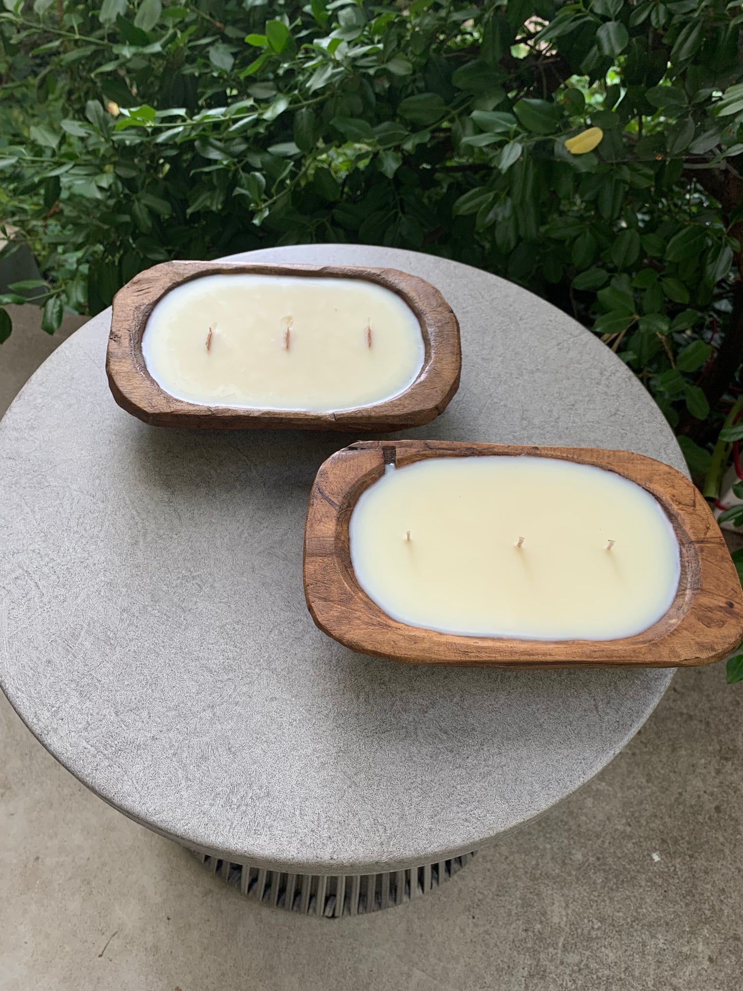 Dough bowl Oval Candle