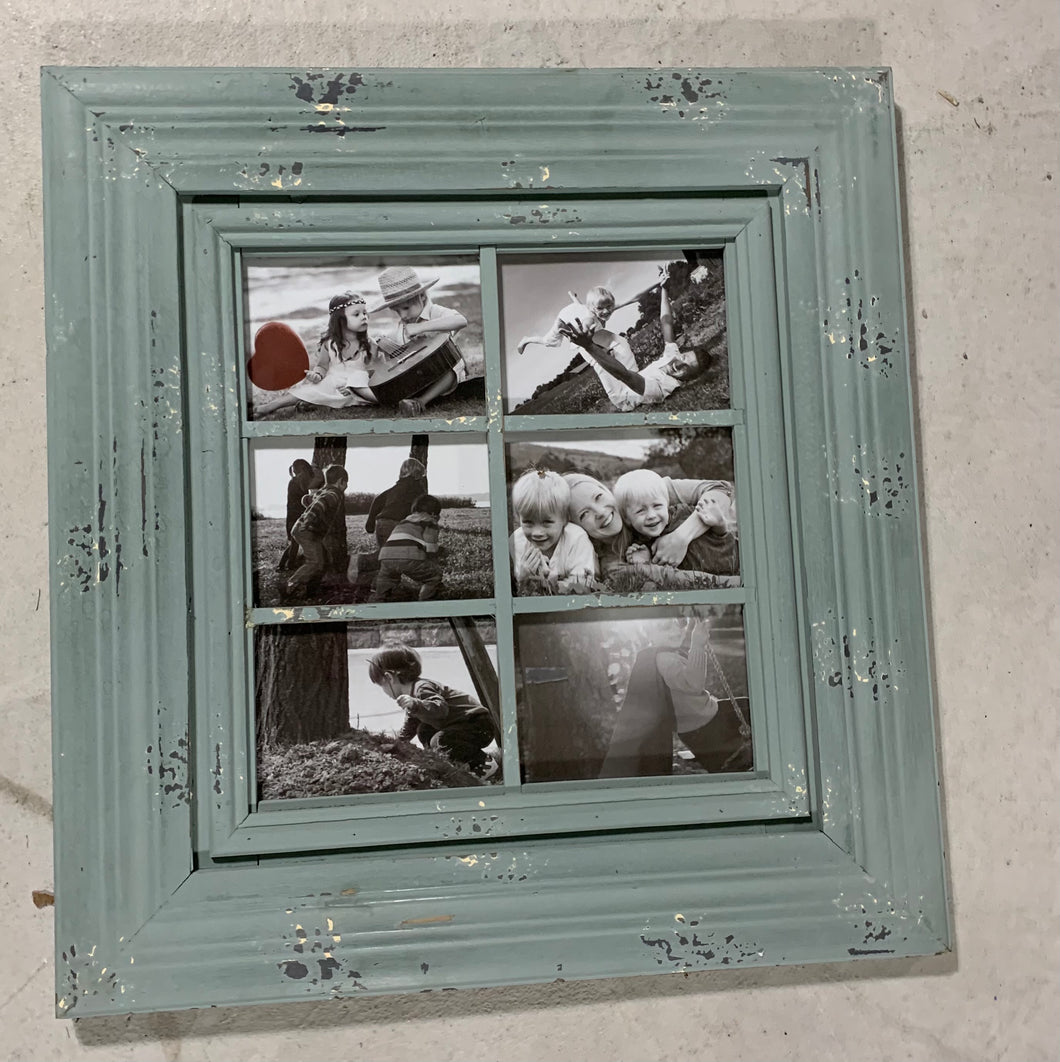 Large Blue Picture Frame