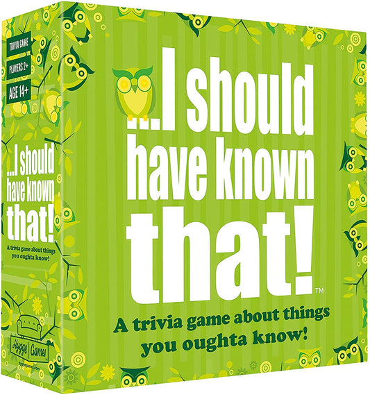 I Should Have Known That  -Game