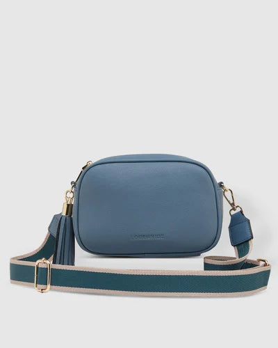 Louenhide Vegan leather purse Jacinta crossbody steel blue