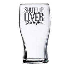 Load image into Gallery viewer, Beer Glass - With Attitude!

