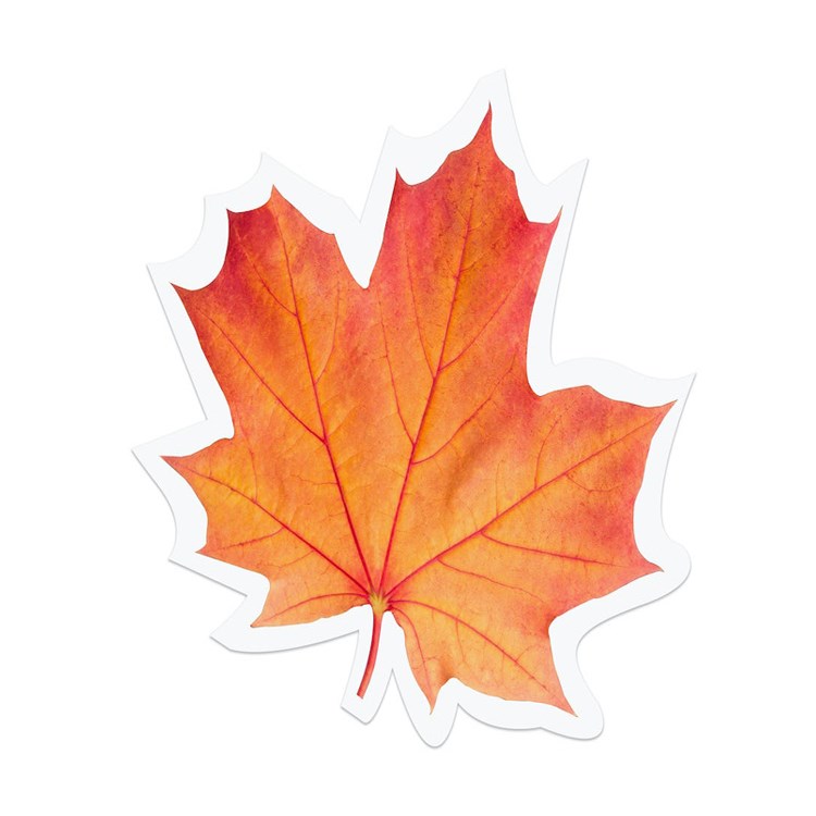 Maple Leaf Shaped Paper Napkins