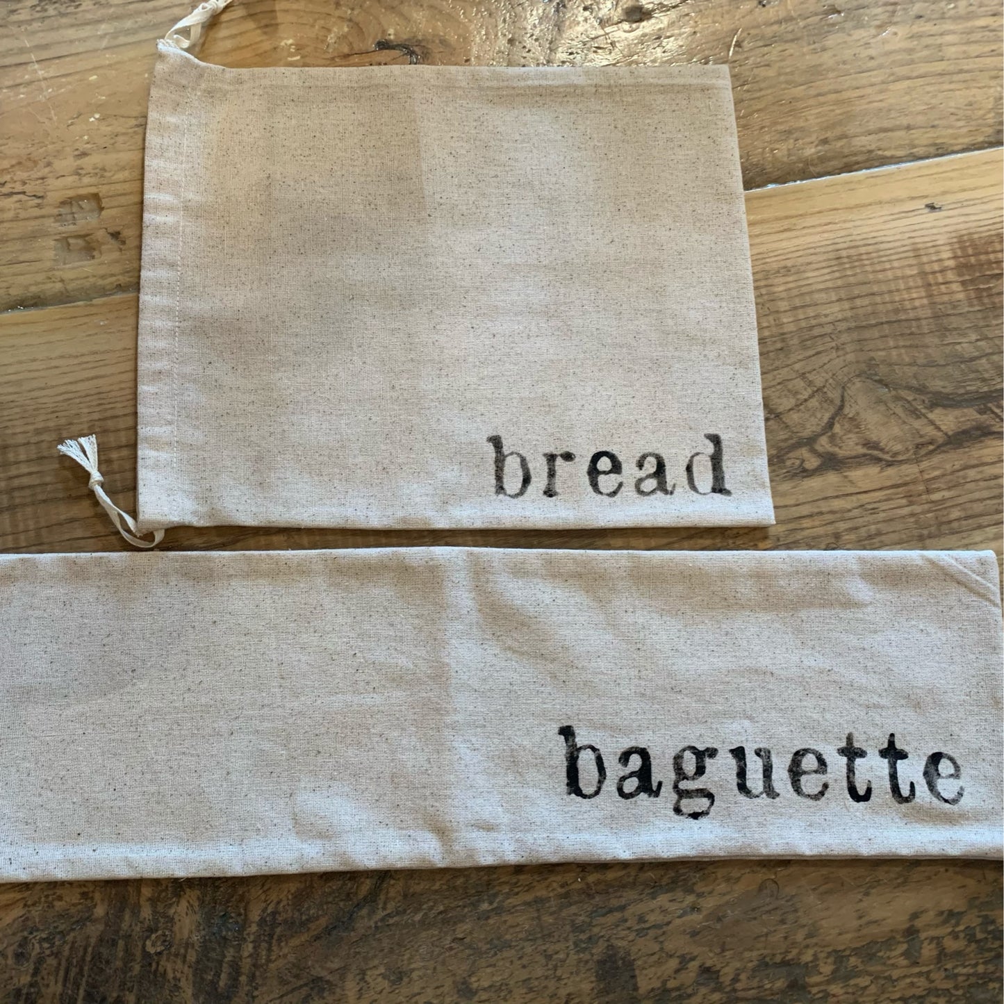 Locally Made Baguette & Bread Bags