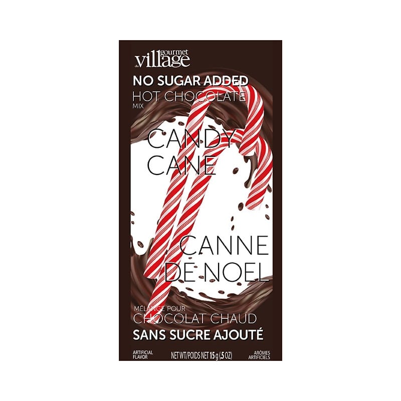 No sugar added candy cane hot chocolate