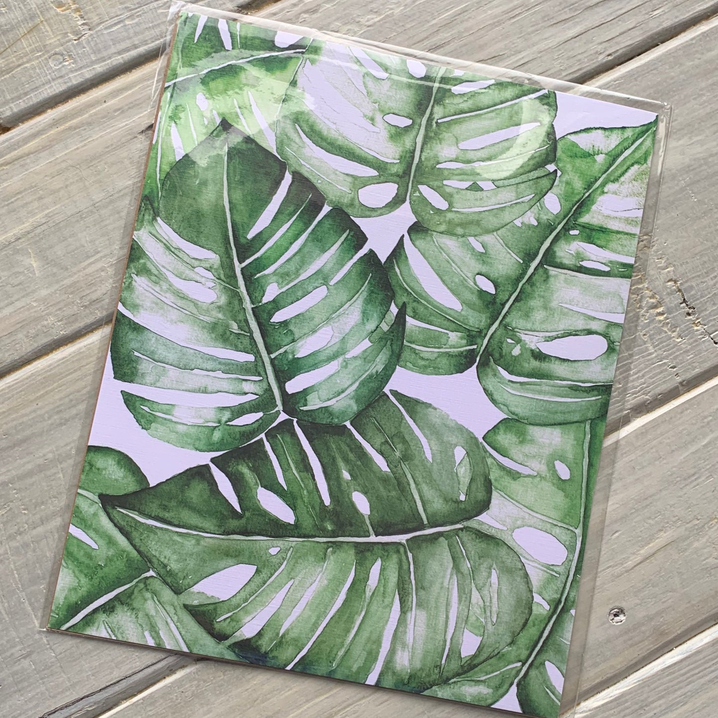 Leaf prints