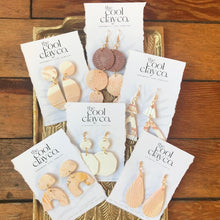 Load image into Gallery viewer, Clay Earrings Artisan Made Locally
