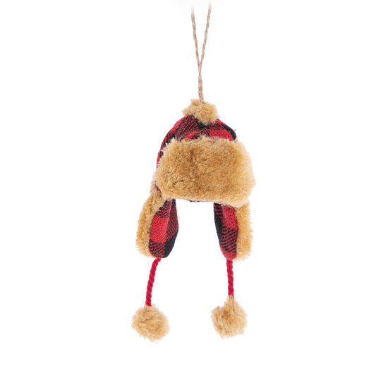Fur Hat Ornament
