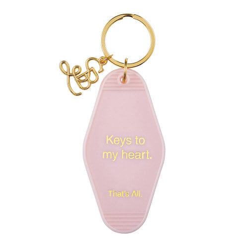 Key Chain - retro motel key style