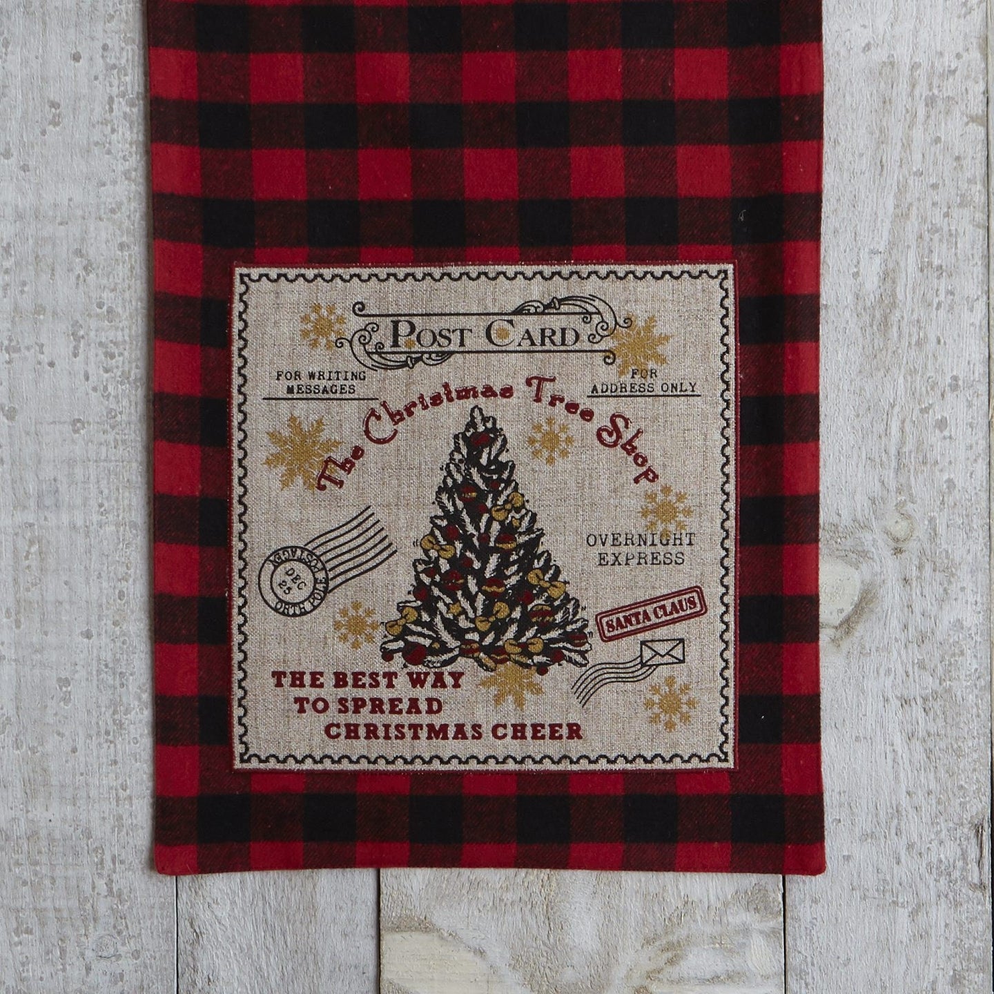 Table Runner  - Red Buffalo Plaid, The Christmas Tree Shop