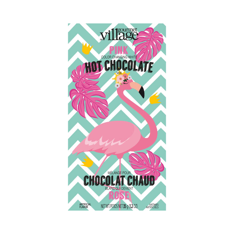 Pink flamingo hot chocolate