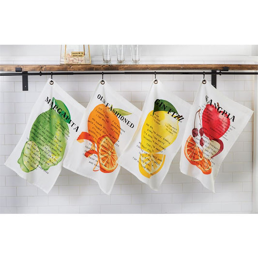Old Fashioned Drink Recipe Towel
