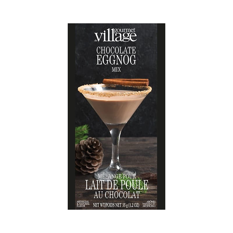 Hot chocolate/Chocolate egg nog mix