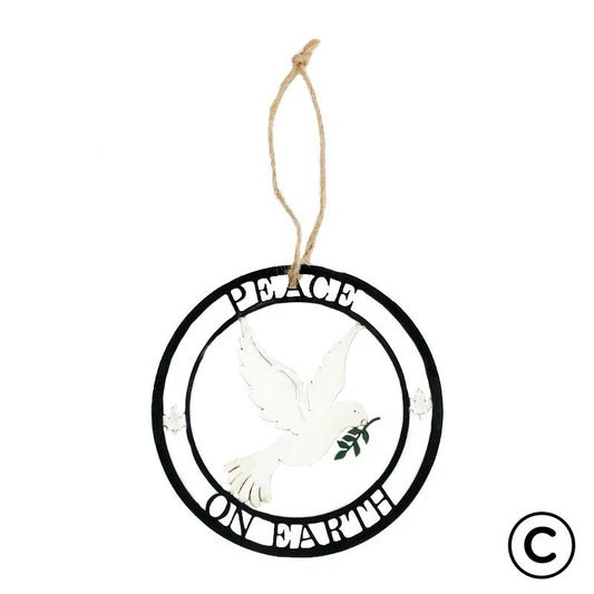Peace on Earth Ornament