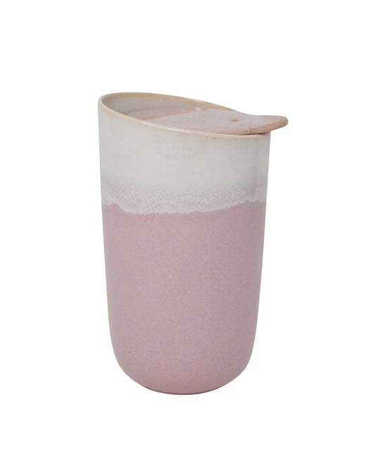 Lidded Ceramic Travel Mug
